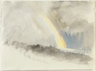 Paesaggio Tempestoso con Arcobaleno, c.1824